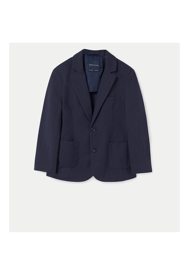 Sacou baieti  6485 - Bumbac - Bleumarin - Bleumarin