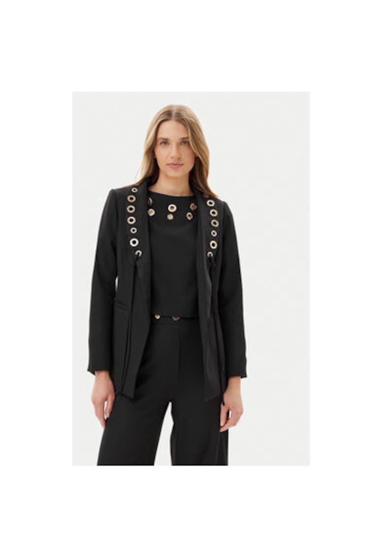 Sacou dama  ACGI000745 - Poliester - Negru - Negru