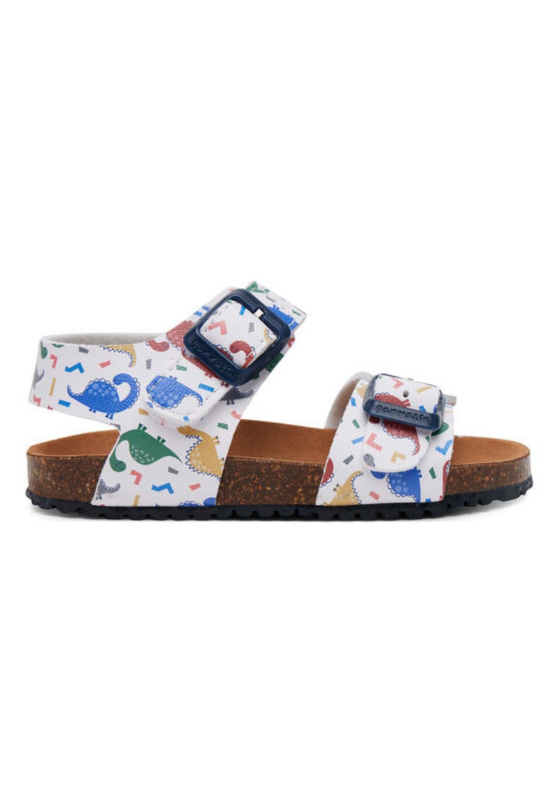 Sandale baieti  305249432 - Piele ecologica - Alb - Alb