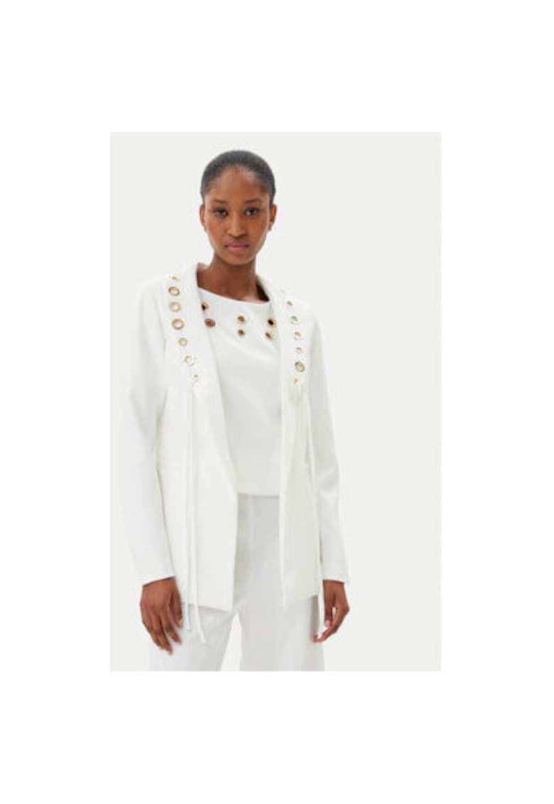 Sacou dama  ACGI000745 - Poliester - Alb - Alb