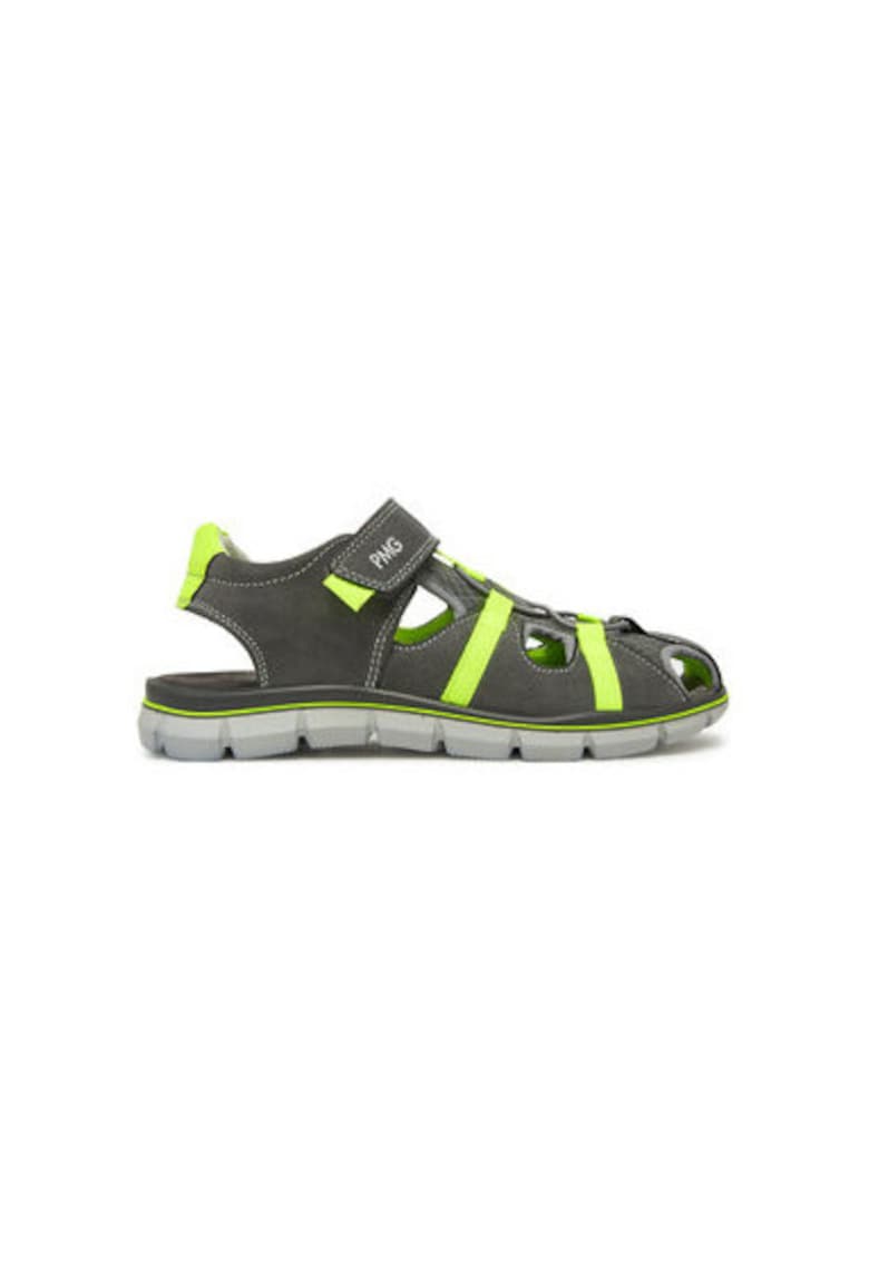 Sandale barbati  7895422 - Piele naturala - Gri - Gri