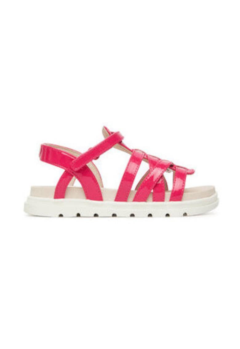 Sandale fete - 45633 -  Piele ecologica - Roz - Roz