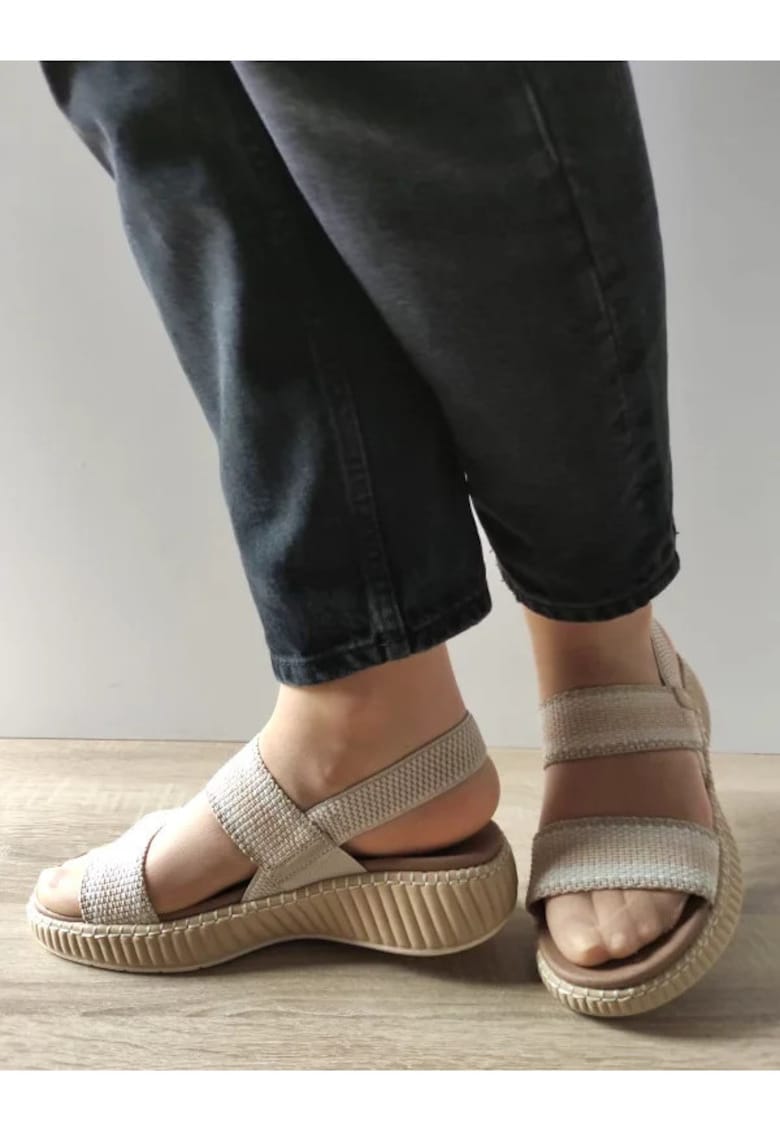 Sandale Casual Dama Jana 28760-44 Bej - Bej - Bej