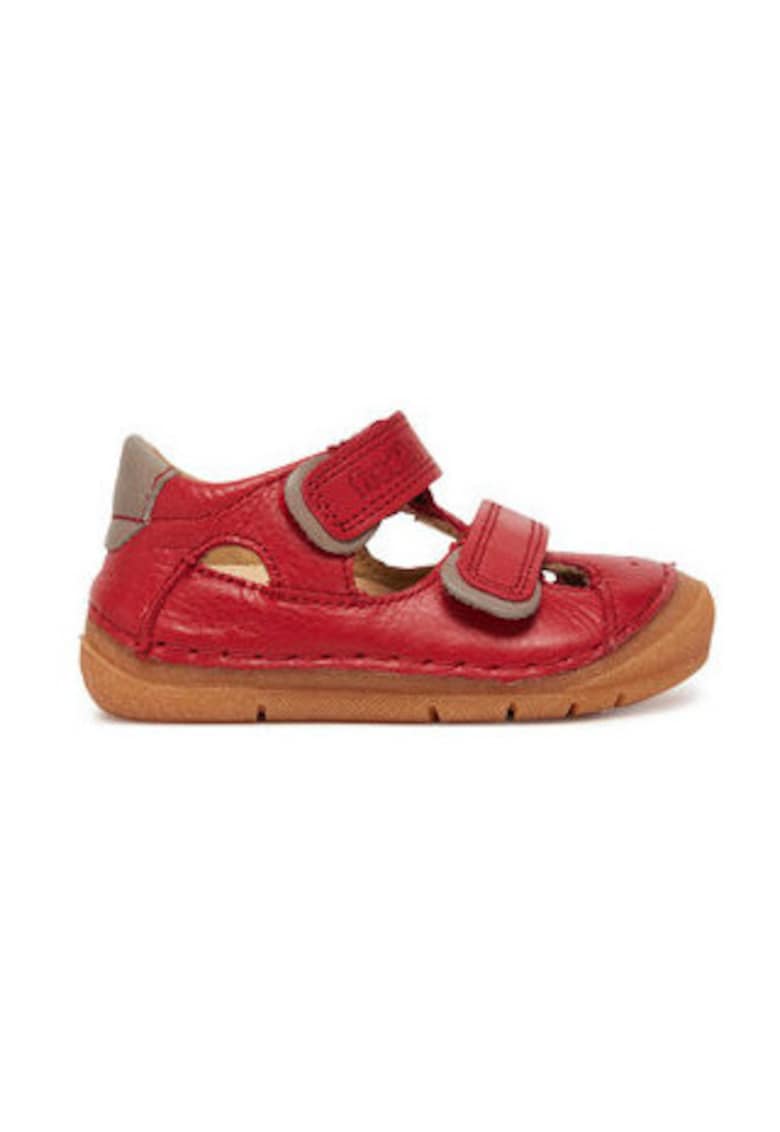 Sandale fete - G2150198-4 -  Piele naturala - Rosu - Rosu