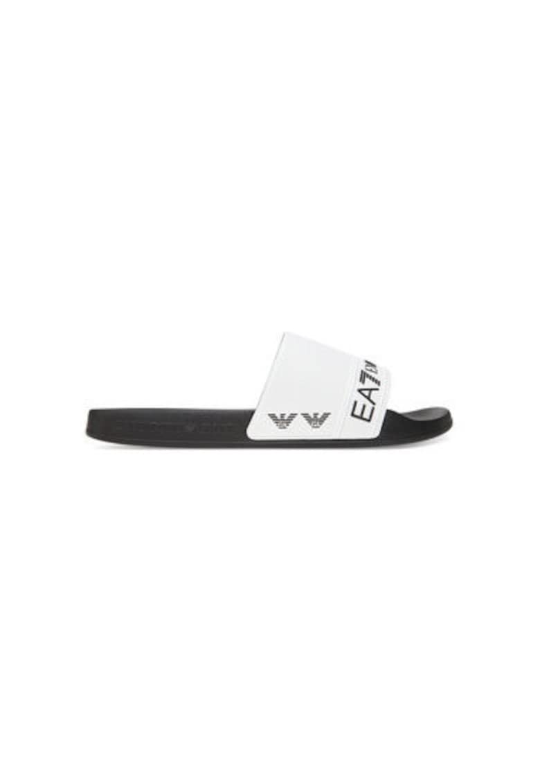 Slapi barbati  Emporio Armani - 7X000110 AF15128 - Sintetic - Alb - Alb