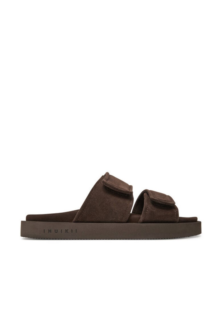 Slapi barbati  50102 510/701 - Piele naturala - Maro - Maro