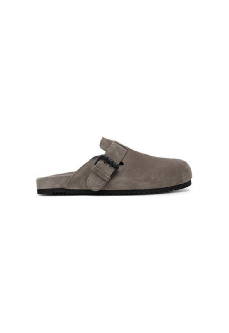 Slapi barbati Vic Matie - 1G8858U E46X050325 - Piele naturala - Gri - Gri