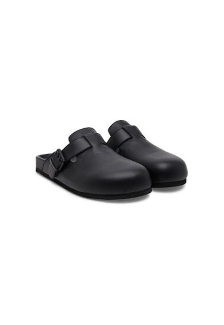 Slapi barbati Vic Matie - 1G8858U E46C070101 - Piele naturala - Negru - Negru