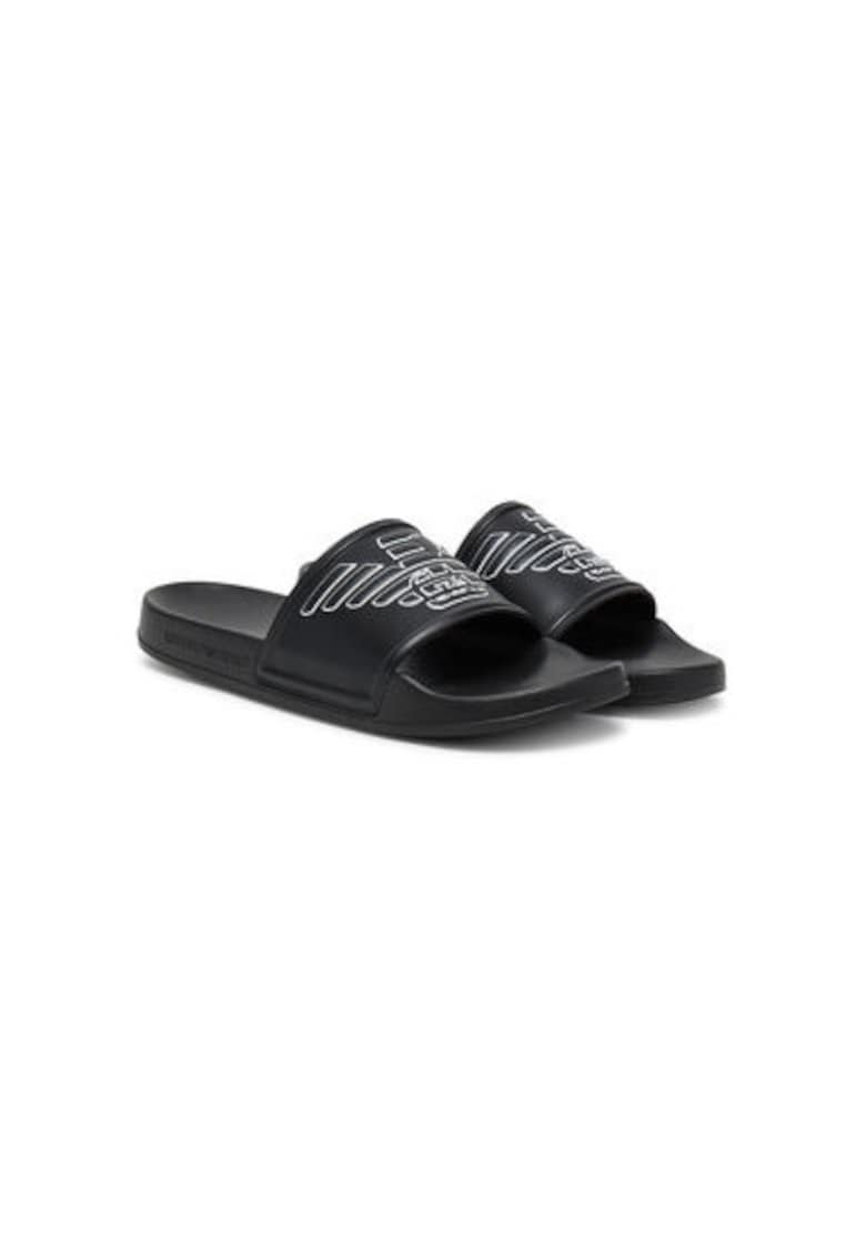 Slapi unisex  XVPS11 XR273 - Sintetic - Negru - Negru