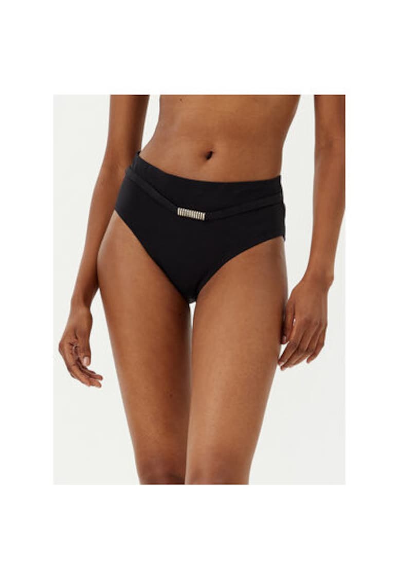 Slip dama  C16VC6 011 - Poliamida/Elastan - Negru - Negru