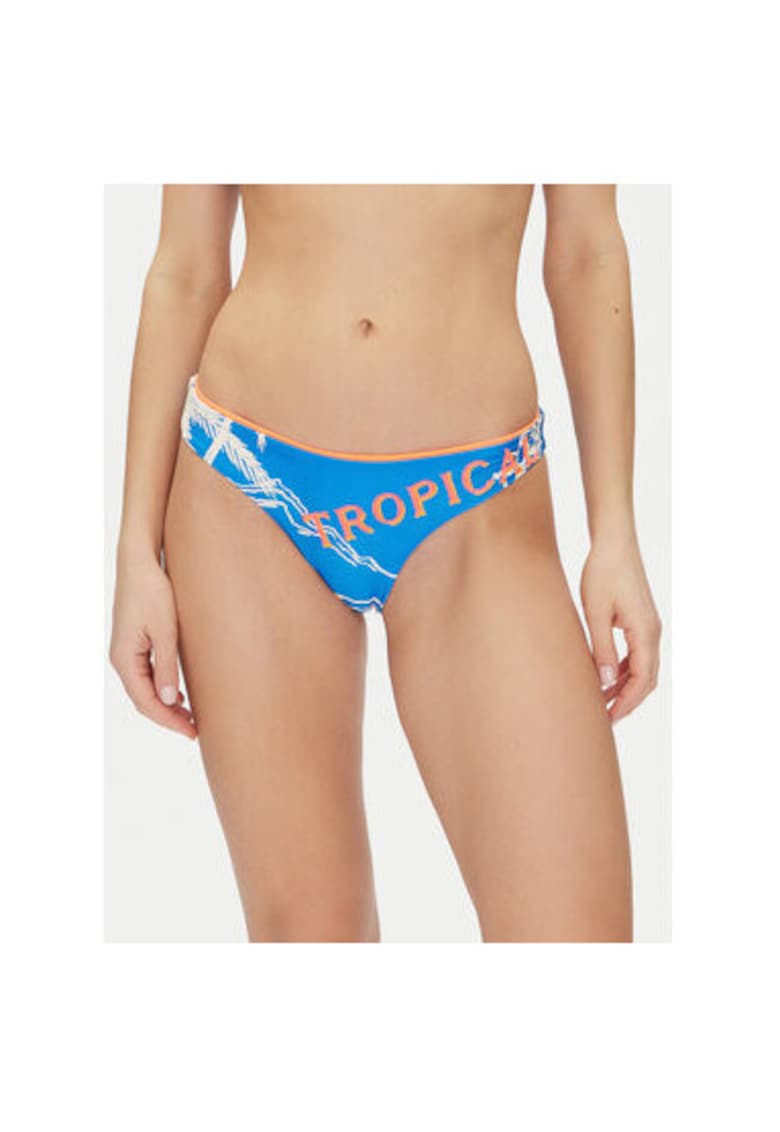 Slip dama  PT2249SCC028 - Poliester reciclat - Albastru - Albastru