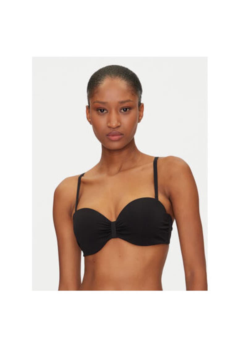 Sutien de baie dama  C16VNK 011 - Poliamida/Elastan - Negru - Negru