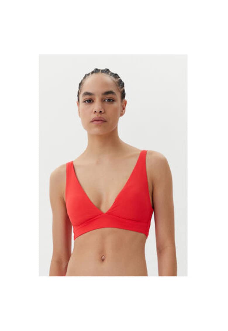 Sutien de baie dama  Poliester reciclat - Rosu
