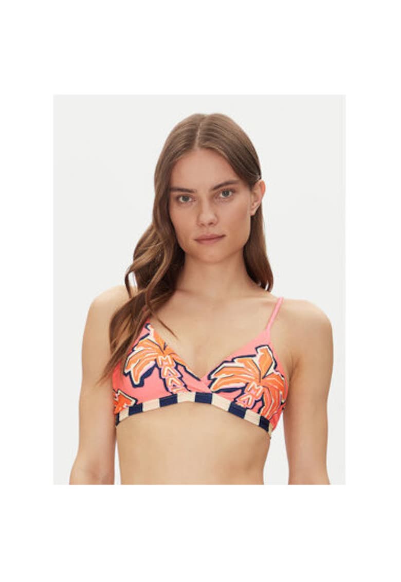 Sutien de baie dama  PT5181STR003 - Poliester reciclat - Roz - Roz