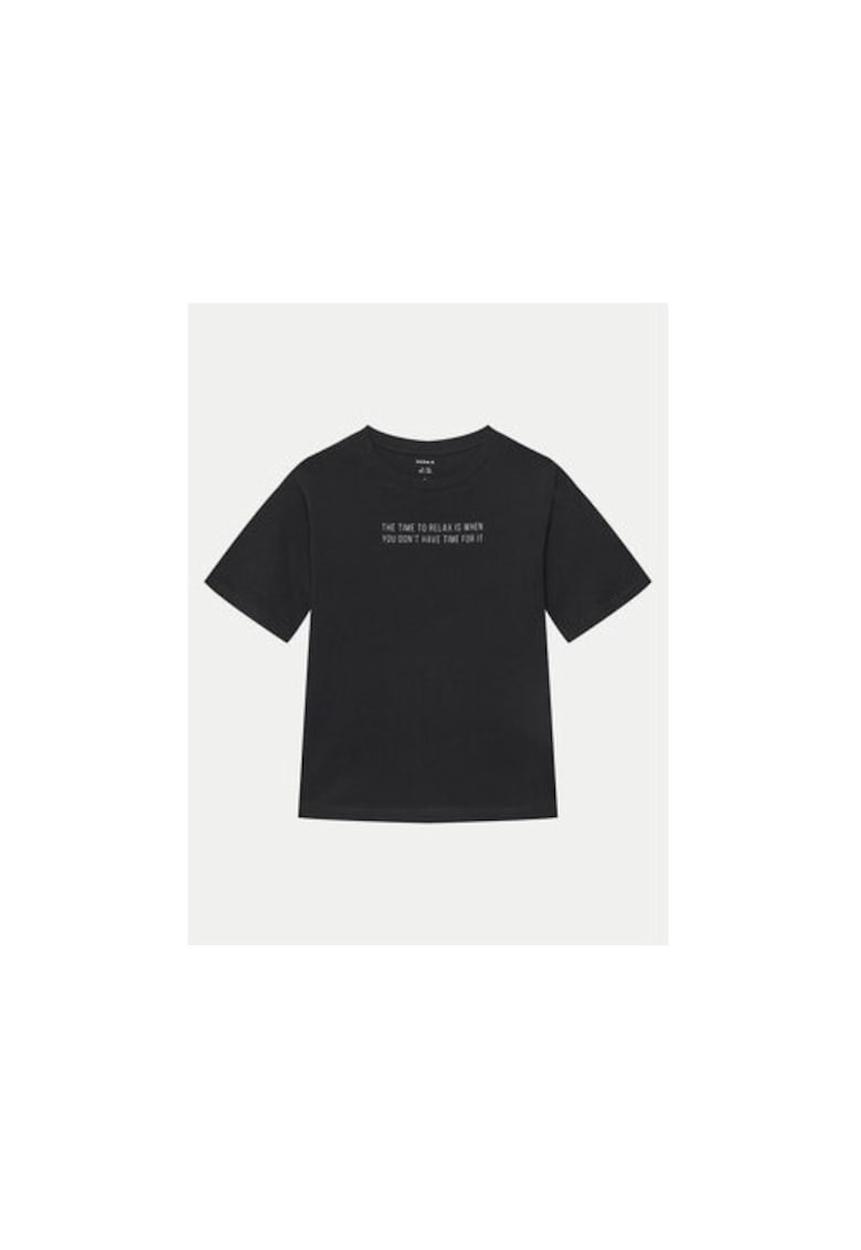 Oferte la Tricou baieti -  305357021 - Bumbac organic/Bumbac - Negru - Negru