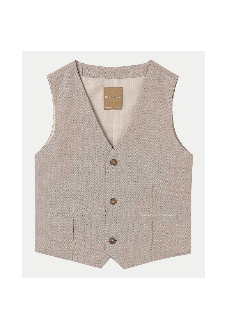 Vesta baieti  6346 - Bumbac - Bej - Bej