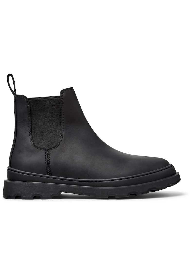 Ghete Chelsea de piele Brutus+ - Negru
