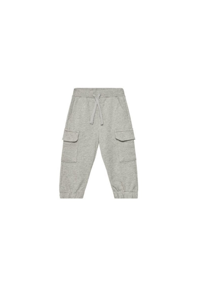 Pantaloni de trening baieti  3UNIGF045 - Bumbac - Gri - Gri