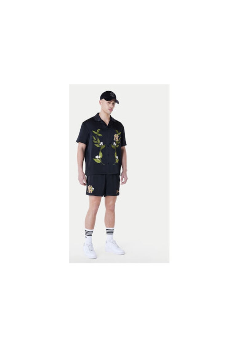 Pantaloni scurti sport barbati  60596375 - Rayon/Poliester reciclat - Negru - Negru