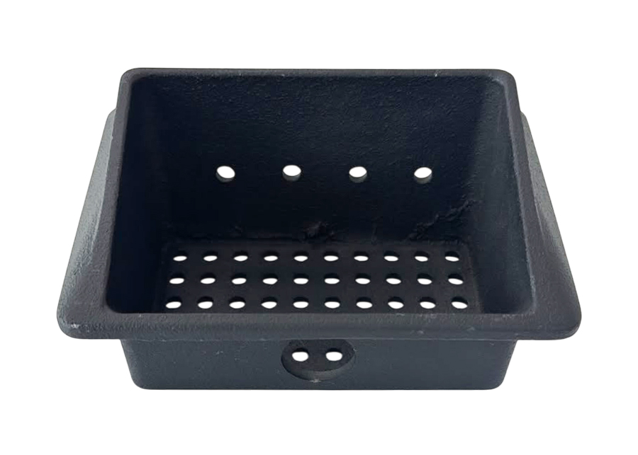 Creuzet (focar) din fonta pentru Semineu pe peleti cu aer cald Fiama Maxima/Insert - (PIESA ORIGINALA)