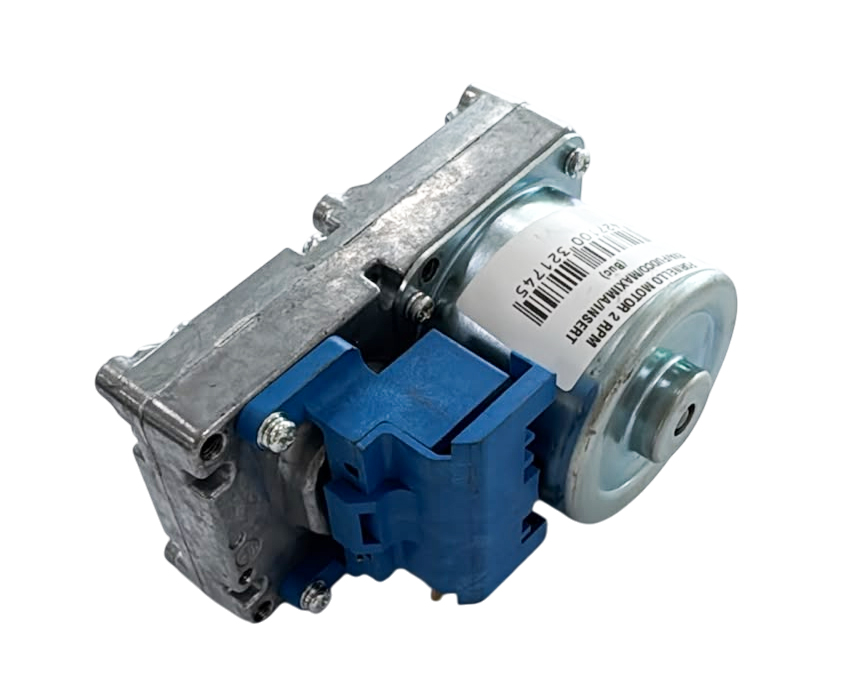 Motor reductor 2 RPM pentru Centrale/Termoseminee/Sobe pe peleti Fornello Fuoco/Maxima/Insert/Eva/Eva B - (PIESA ORIGINALA)