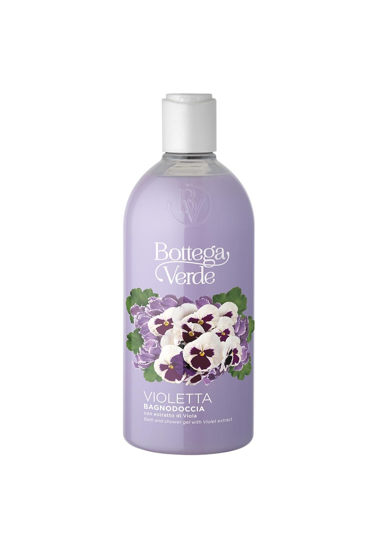 Gel de dus cu extract natural de violete - Violetta - 400 ml