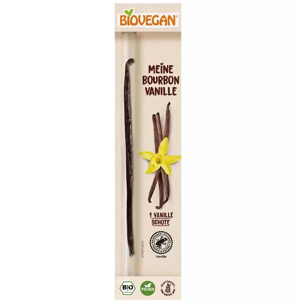 Vanilie Bourbon BIO, 1 buc - 15 g Biovegan