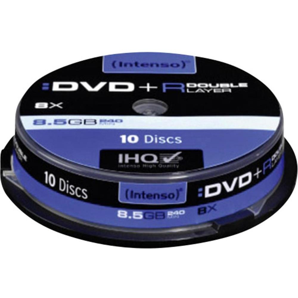 Mediu optic DVD-R 8.5GB 8x 10 bucati