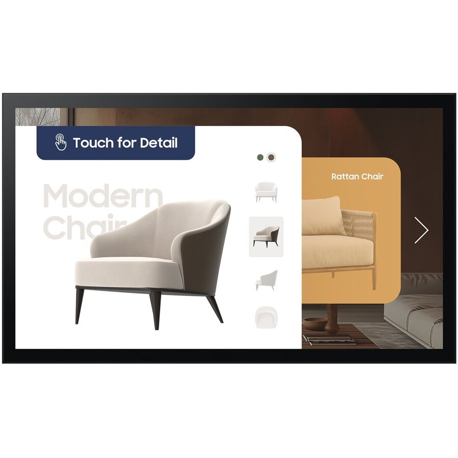 Monitor QM32C-T 32inch Capacitive Touch FHD Negru
