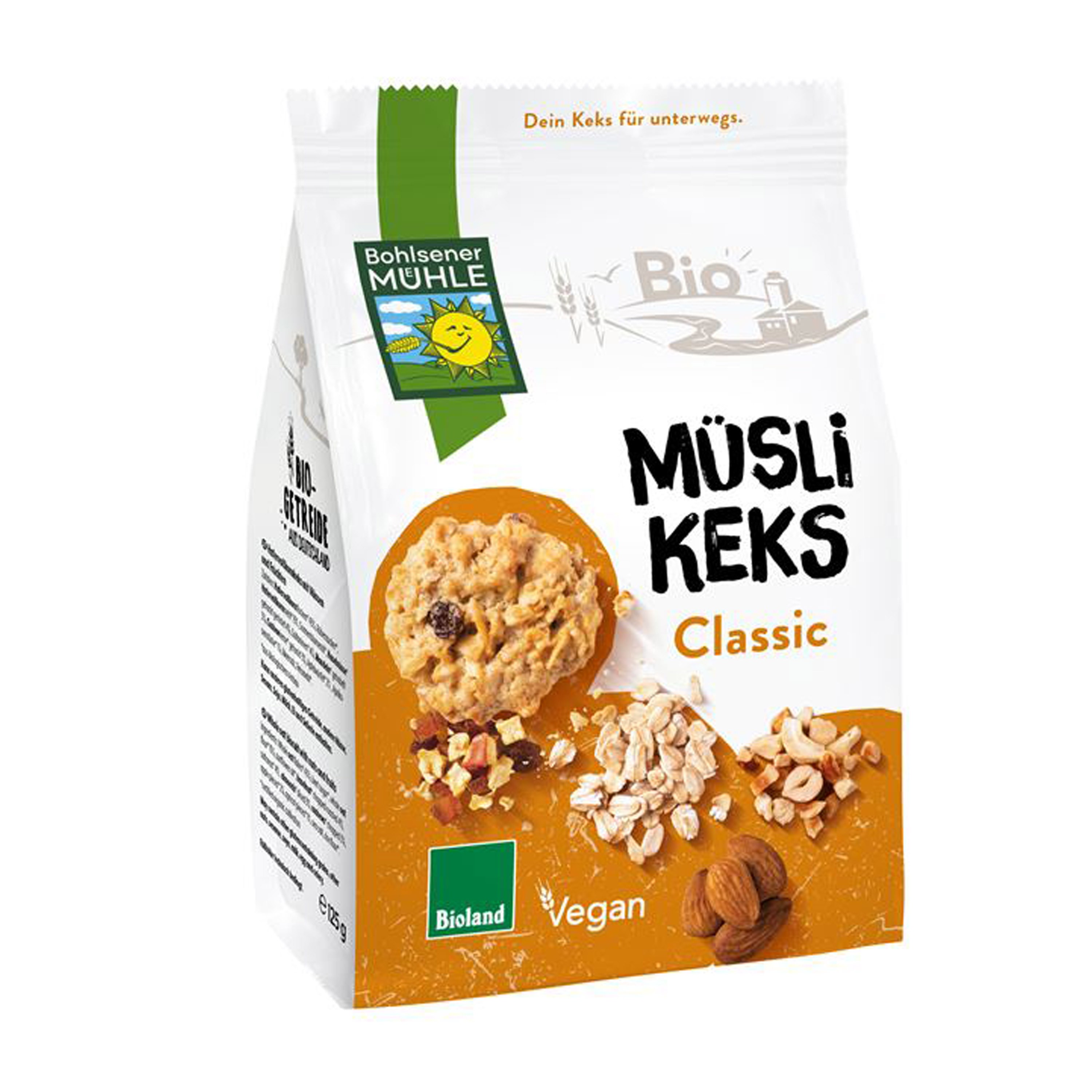 Biscuiți bio cu musli, 150g Bohlsener Muhle