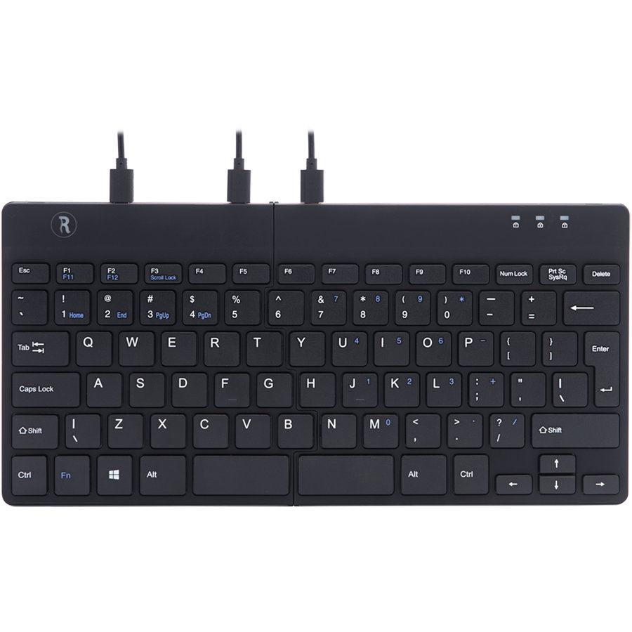 Tastatura Ergo US layout USB Black
