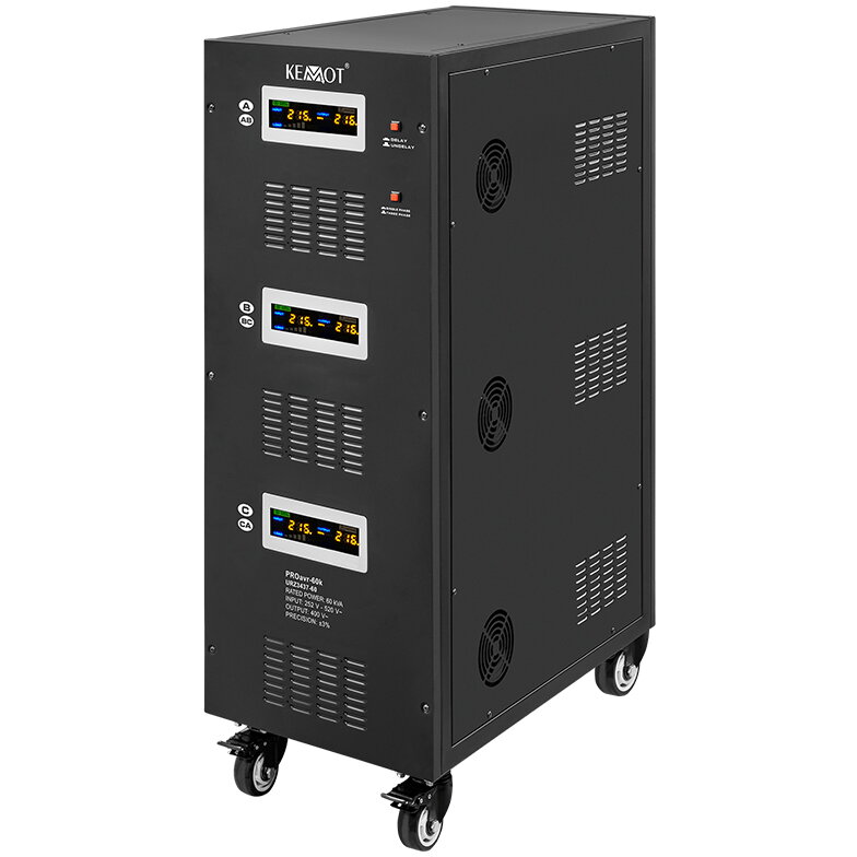 Stabilizator de Tensiune 60KVA LCD Black