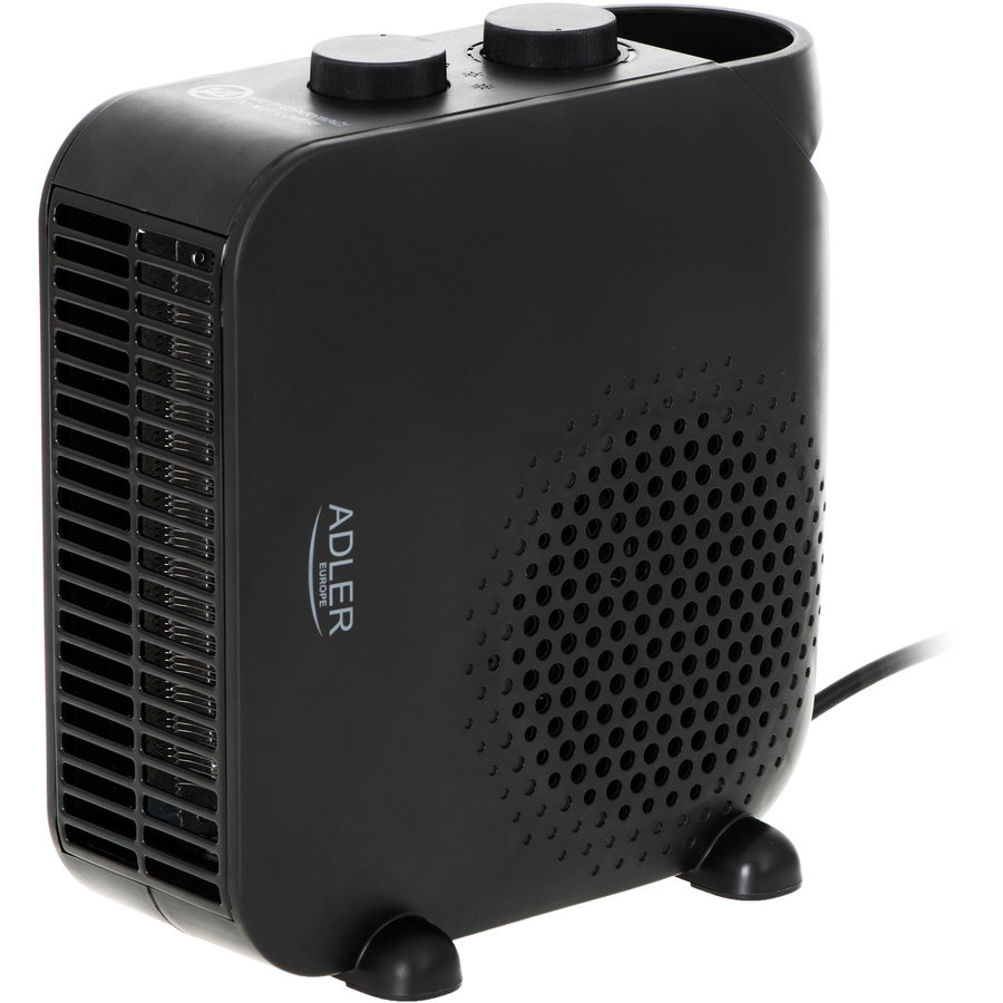Aeroterma ceramica AD7725b 2 viteze 2000W Black