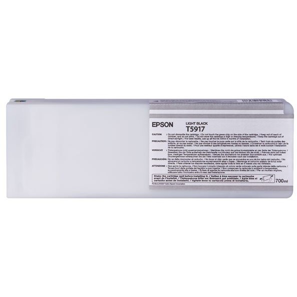 Toner inkjet Epson T5917 gri, 700ml