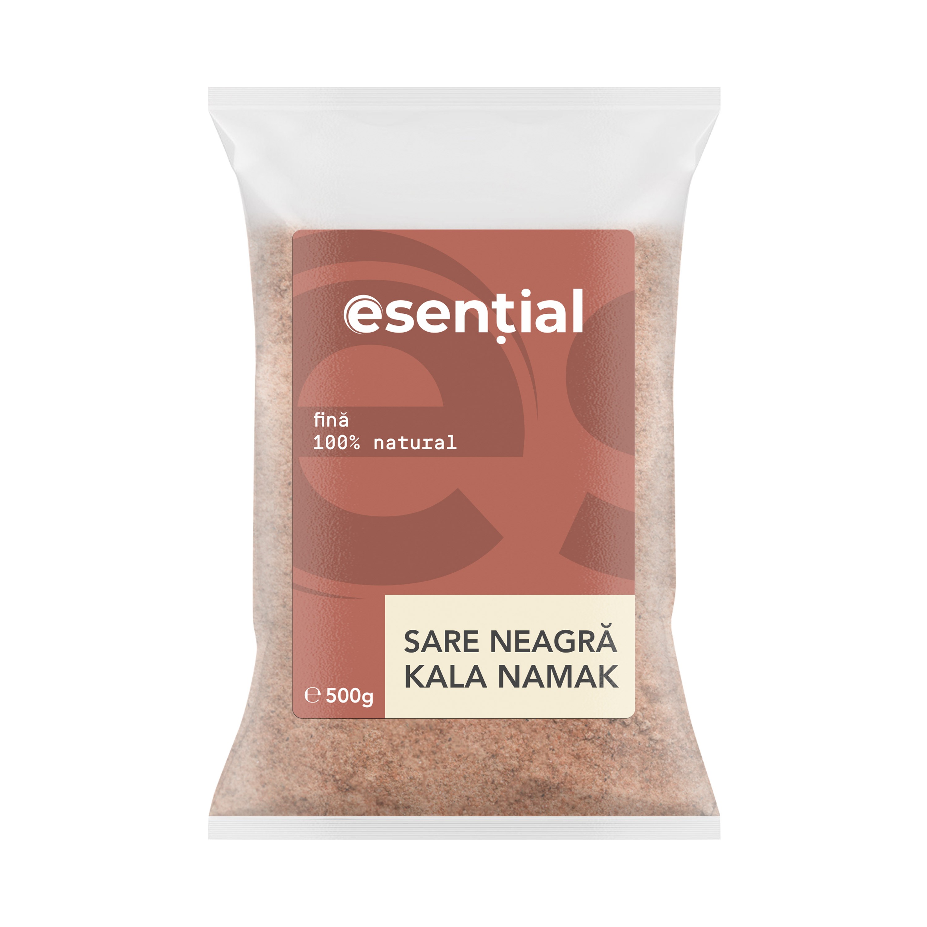 Sare neagra fina Kala Namak, 500g Esential