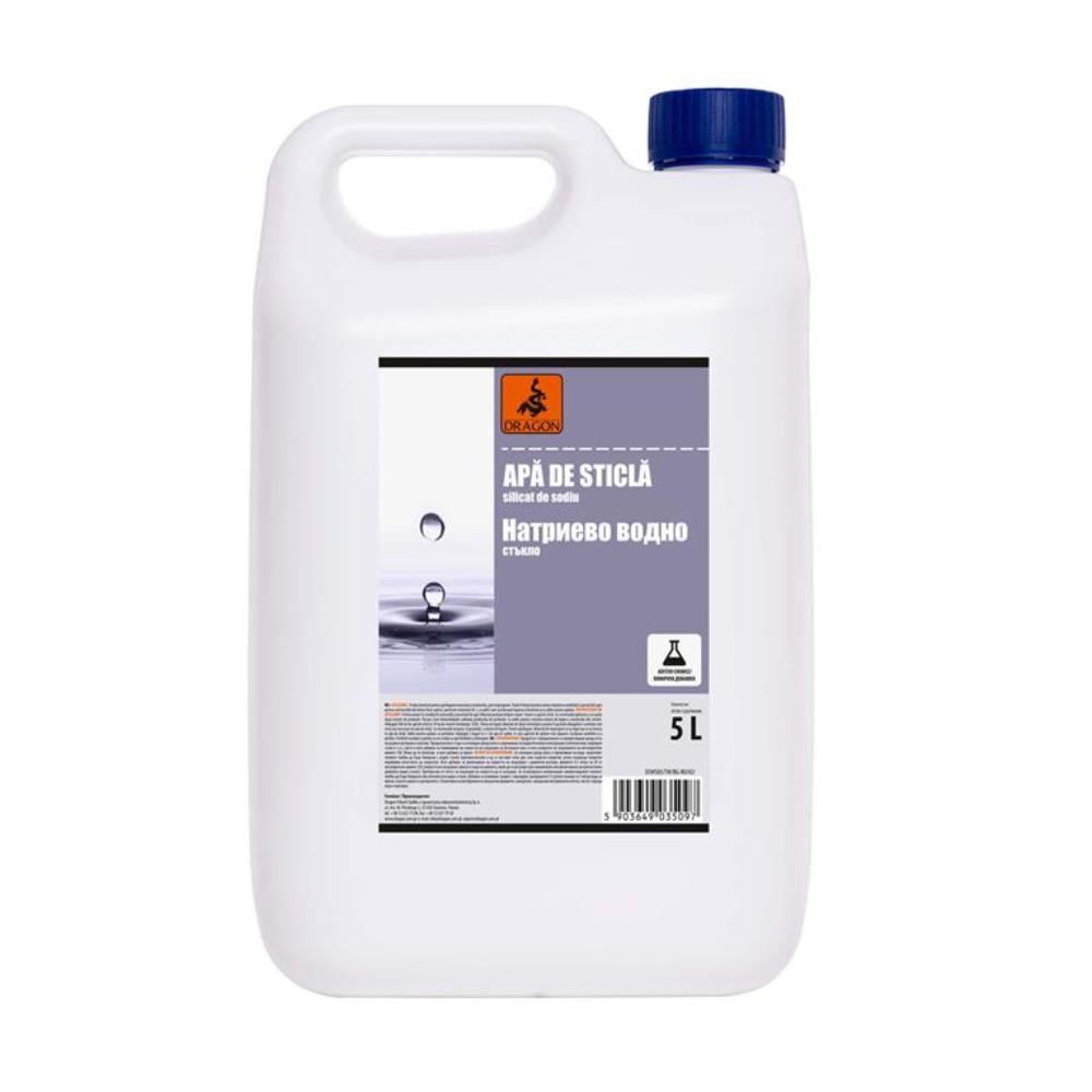 Silicat de sodiu Dragon 35%, transparent, 5 l