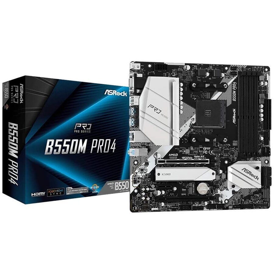 Placa De Baza B550M Pro4 Socket AM4