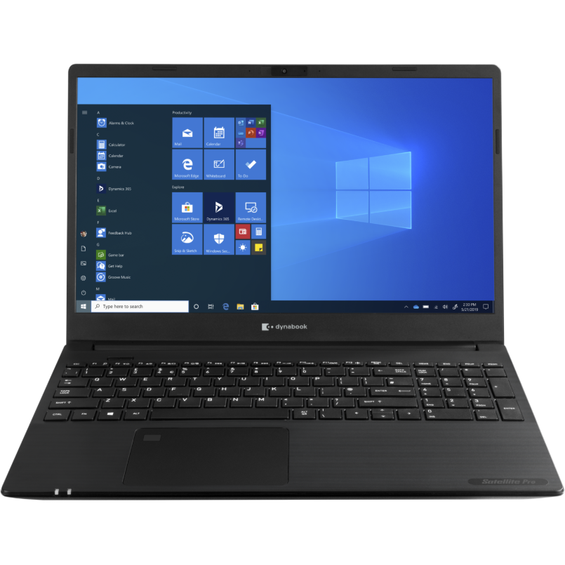 Laptop Refurbished Dynabook Satellite Pro L50-G-14Z FHD 15.6 inch Intel Core i7-10710U 16GB 256GB SSD GeForce MX250 Windows 11 Pro Black
