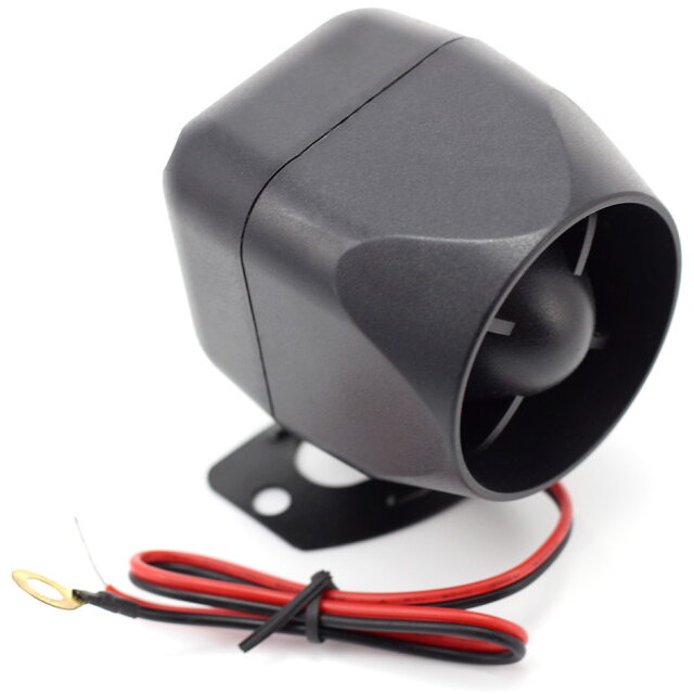 Sirena Auto 15W 12V 15W Negru