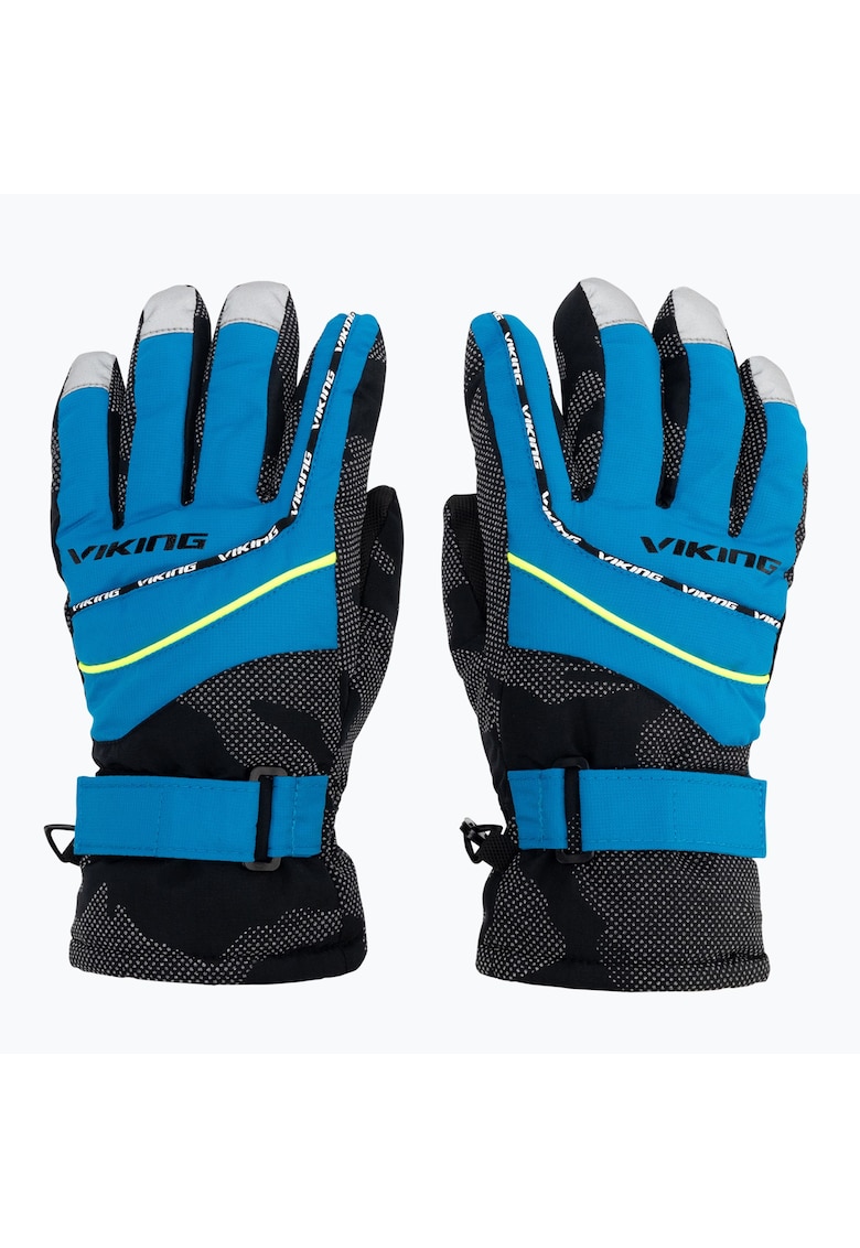 Oferte la Manusi de ski pentru copii -  Poliester - Negru/Albastru -