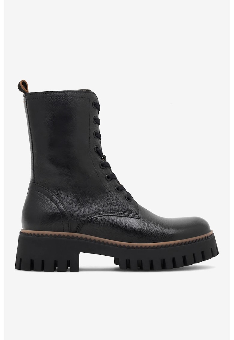Ghete dama  5905588720874 - Piele naturala - Negru - Negru