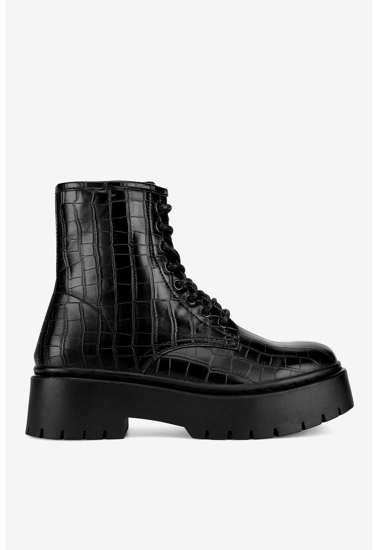 Ghete dama  5905588866787 - Sintetic - Negru - Negru