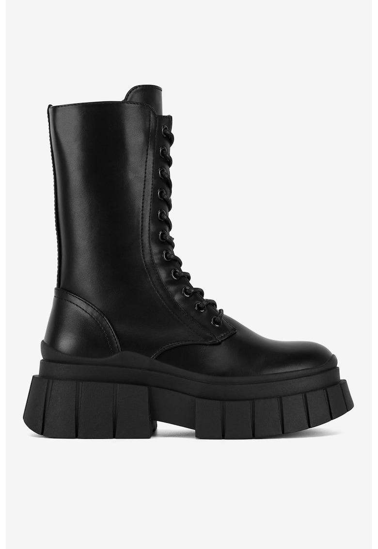 Ghete dama  5905588882640 - Sintetic - Negru - Negru