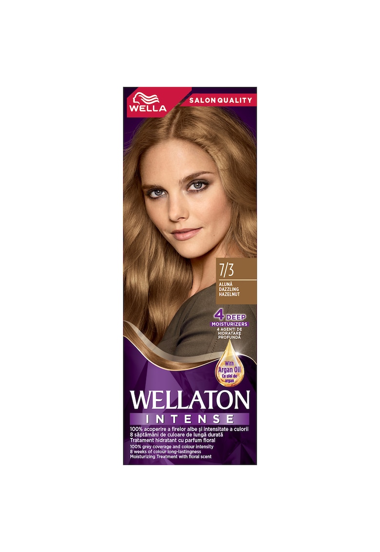 Vopsea de par permanenta ton - 110 ml - Aluna 7/3