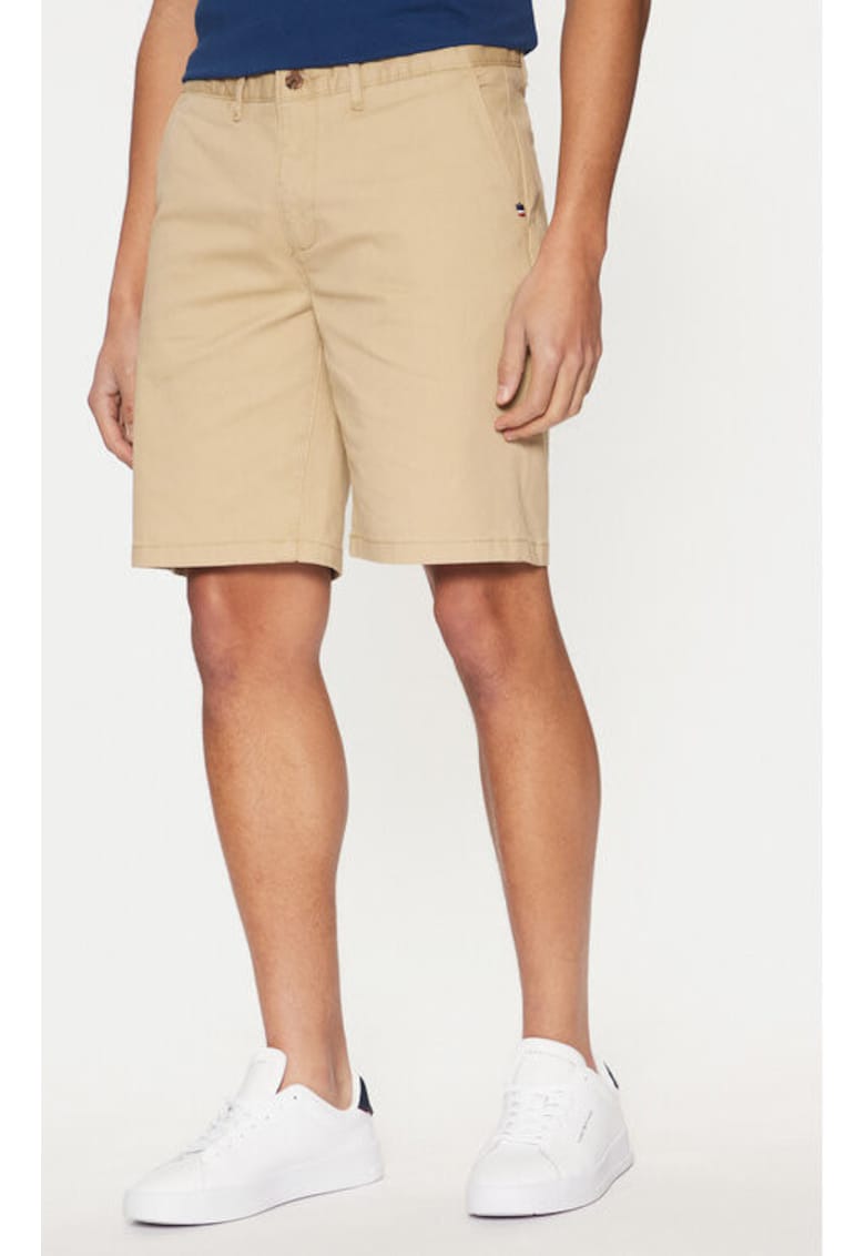 Pantaloni scurti barbati -  305230133 - Bumbac - Bej - Bej