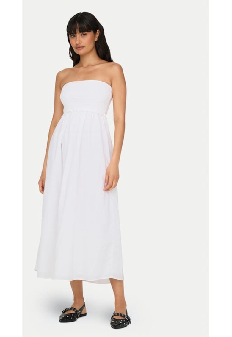 Rochie dama -  Alb - Bumbac