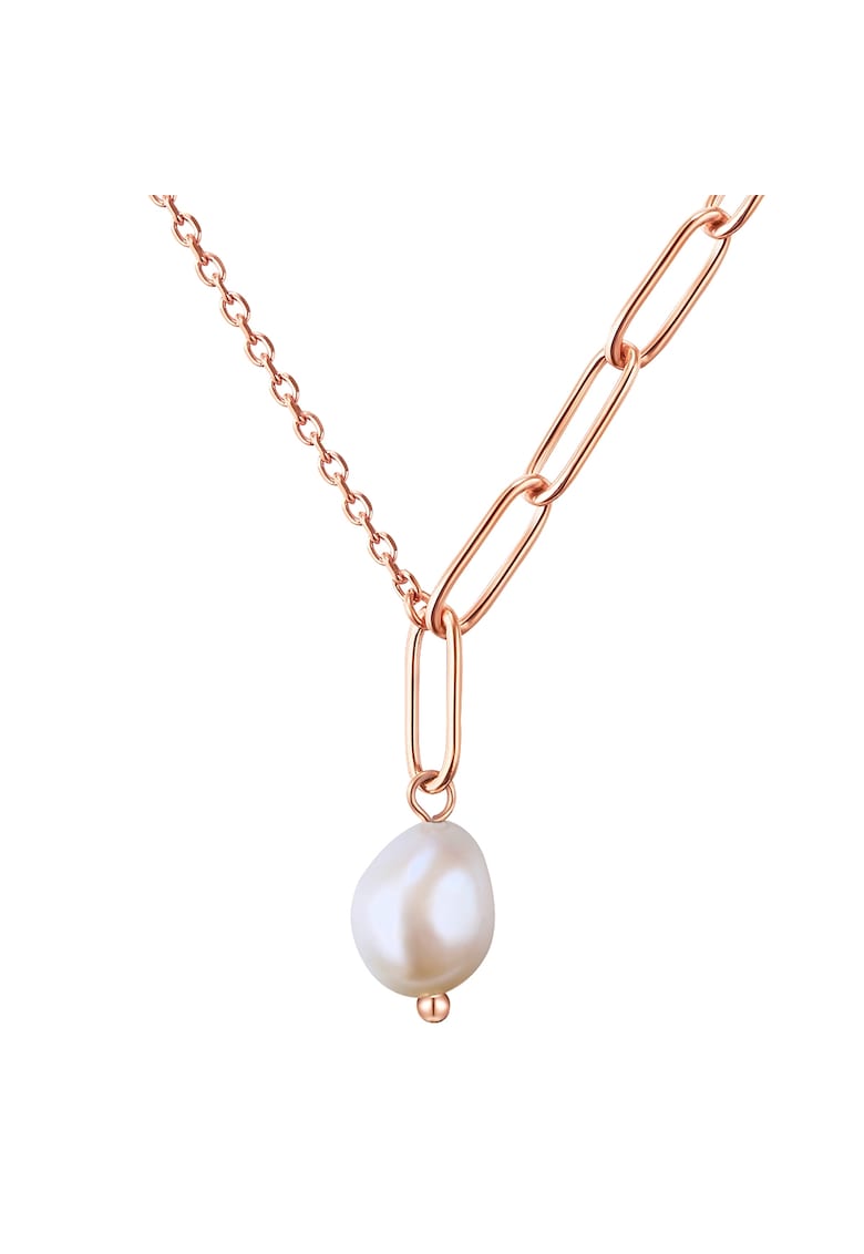 Colier ajustabil - placat cu aur de 18K - Auriu rose