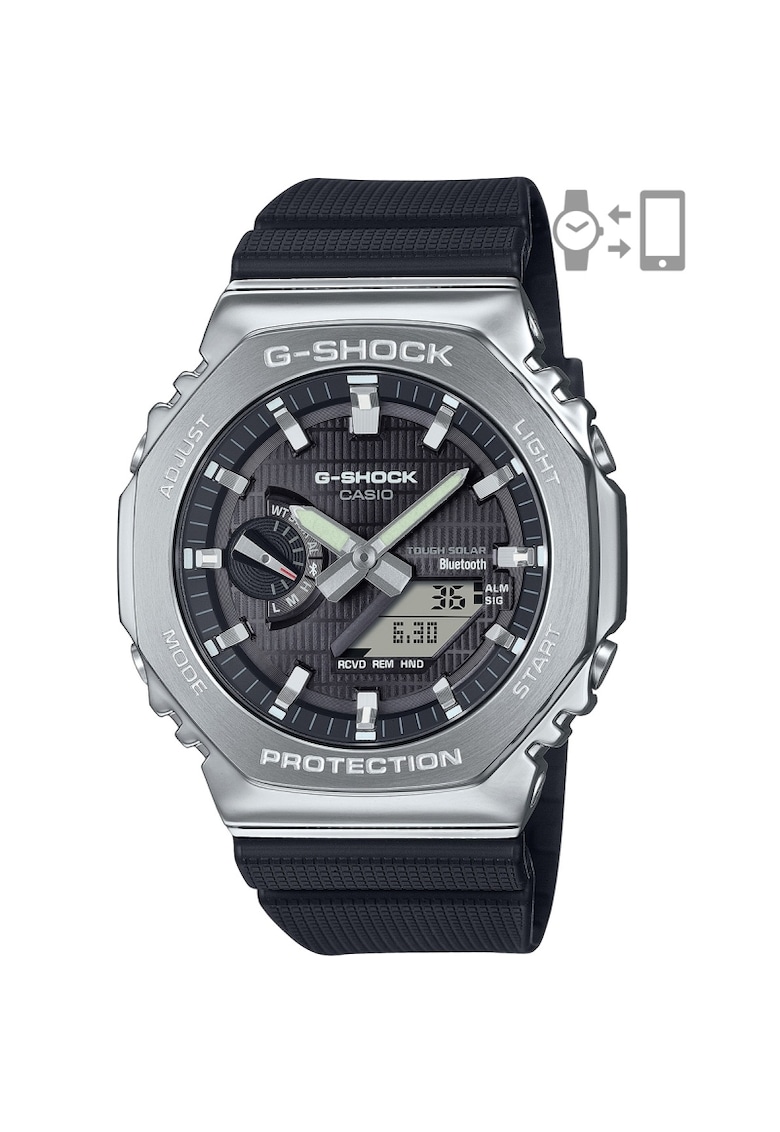 Ceas barbatesc  GBM-2100-1AER Quartz Argintiu