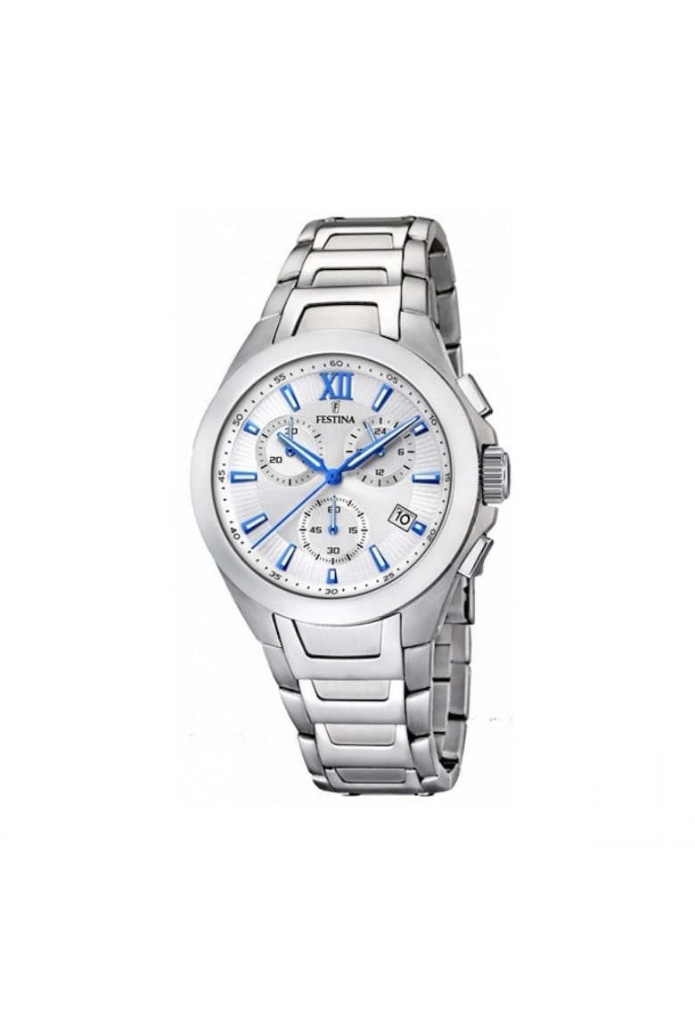 Ceas Barbati -  Timeless Chronograph F16678/A - Albastru