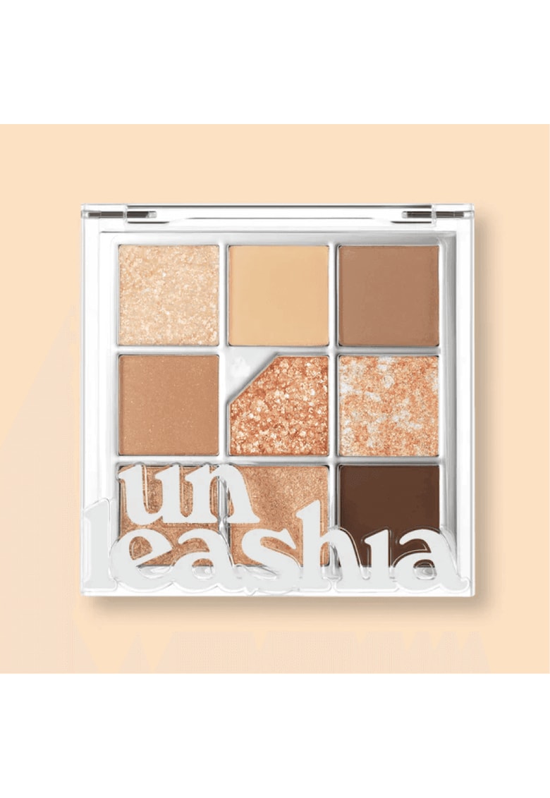 Paleta fard de ochi Glitterpedia -  N°2 All of Brown - 6.6g